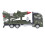 Friction Powered Military Truck Armored Diecast Pull Back Toy 2