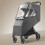 (Linen Gray) Stroller Rain Cover Universal Waterproof Windproof Pushchair Shield 5
