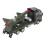 Friction Powered Military Truck Armored Diecast Pull Back Toy 5