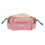 (Pink) Waterproof Nylon Stroller Bag Multi Pockets Diaper Caddy Black 3