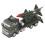 Friction Powered Military Truck Armored Diecast Pull Back Toy 4