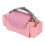 (Pink) Waterproof Nylon Stroller Bag Multi Pockets Diaper Caddy Black 5