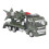 Friction Powered Military Truck Armored Diecast Pull Back Toy 3