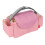 (Pink) Waterproof Nylon Stroller Bag Multi Pockets Diaper Caddy Black 2