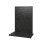 Acantha x2 Tile & Hearth Set in Black Marble Effect 1