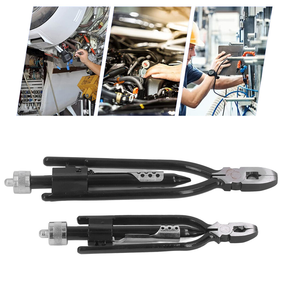 2-Piece Safety Wire Pliers Set 6in & 9in Carbon Steel Twisting Locking Cutters-image-OPC-PMMMPC9-NEW