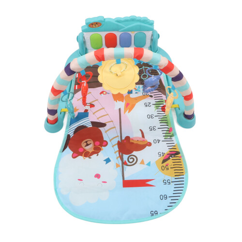 (Small Boat Pattern Turquoise) Baby-Spielmatte Turquoise Boot Musik 2