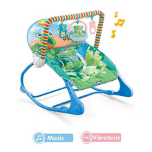 Tragbarer Babywippsitz vibrierend Schaukelstuhl mit Musik