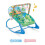 18kg Portable Vibrating Baby Bouncer with Bed Net 1