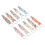 10x Hutclip bunt multifunktionaler Taschenhalter 3