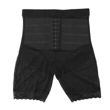 (Black L) Postpartum Kompressionshülle Hohe Taille Schwarz Bauchhose XXL
