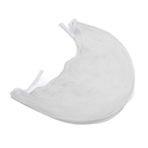 (White) Baby Stroller Net Breathable Mesh Ultralight White 2
