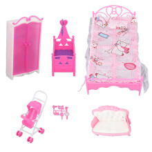 1:12 Puppenhaus Schlafzimmermöbelset für Kinder