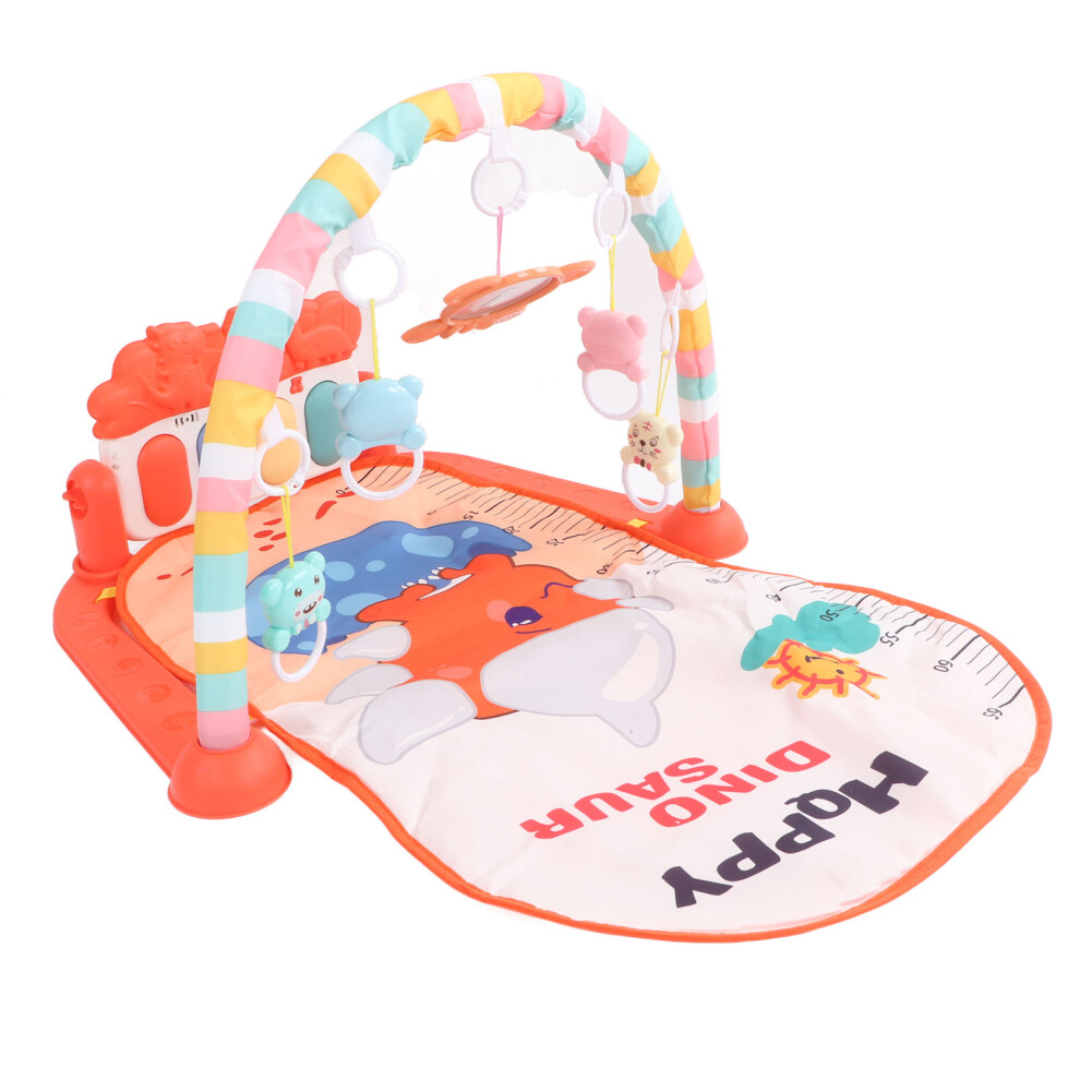 (Orange) Baby Gyms Play Mats Multifunction Early Education Orange