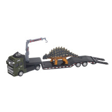 (Saichania) 1:50 Dinosaurier-Transportwagen aus Metall, Saichania