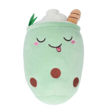(Green 24cm) Eisbär-Plüschkissen, 24cm, grün