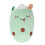 (Green 24cm) Eisbär-Plüschkissen, 24cm, grün 1