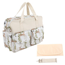 (Forest Elk) Multifunktionale Wickeltasche mit Taschen für Eltern