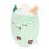 (Green 24cm) Eisbär-Plüschkissen, 24cm, grün 5