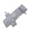 (Grey) Baby Diaper Pad Waterproof Foldable Changing Pad with Straps Grey 3
