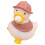 (Brown) Stressbal Eend Knijpen Anti-Angst Zachte Bal 4