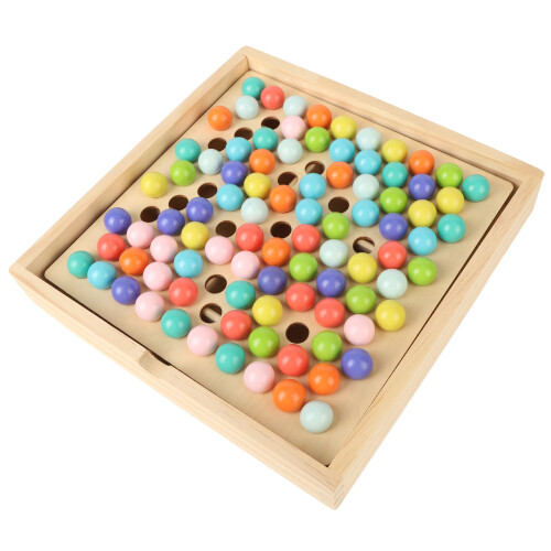 Houten Pegboard Leer- & Spelspeelgoed 1
