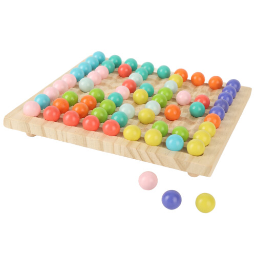 Houten Pegboard Leer- & Spelspeelgoed 2