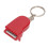 (Red) Mini Piano Keychain Dollhouse Decor 1
