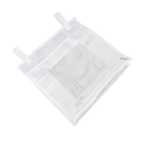 (White) Baby Mesh Badspeelgoed Organizer Blauw 2