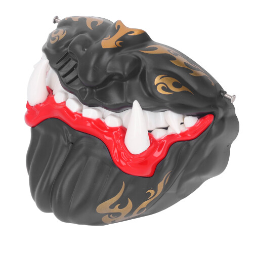 (Type 2) Kinder-Cosplay-Lichtmaske elastischer Halbschutz 1