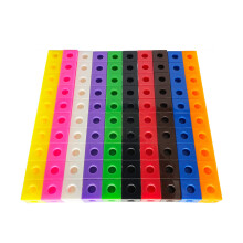 100PCS Bausteine Spielzeug Würfel Edukativ Glatt