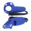 (Blue) 2x Touch-Controller-Grip-Cover Silikon-Schutz Knuckle-Straps 3
