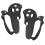 (Black) 2x Silicone Grip Cover Meta Quest Pro 3