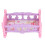 1:12 Scale Dollhouse Baby Bed Miniature Crib 1