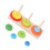 Multicolor Houten Stapelring Educatief Speelgoed Baby's 4