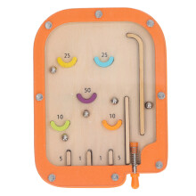 (M) Kinder-Handheld-Pinball-Spiel, pädagogisch, bunt, Motor-Maze