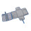(Blue) Baby Diaper Pad Waterproof Foldable Changing Pad with Straps Grey 3
