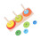 Multicolor Houten Stapelring Educatief Speelgoed Baby's 5