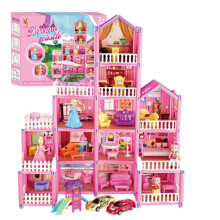278pcs DIY Doll House Building Kit for Girls