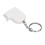 (White) Mini Piano Keychain Dollhouse Decor 3