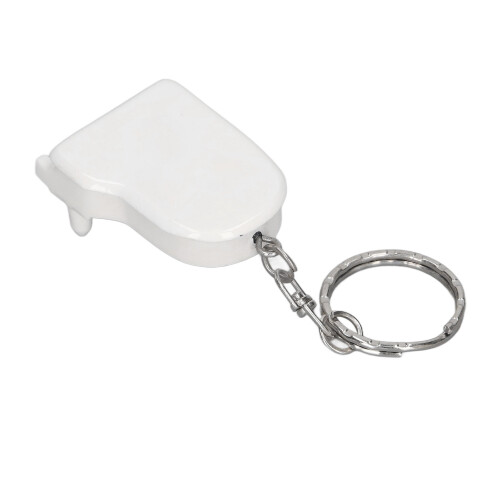 (White) Mini Piano Keychain Dollhouse Decor 2