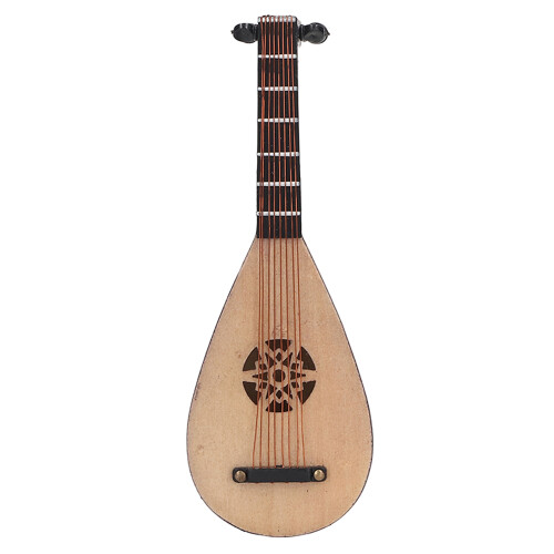 Lute-Modell Ornament Simulation Pipa Musikinstrument 1