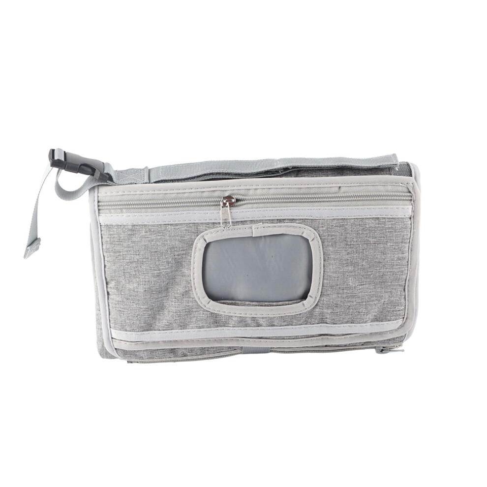 Portable Diaper Changing Pad Waterproof Foldable Outdoor Grey