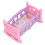 1:12 Scale Dollhouse Baby Bed Miniature Crib 5