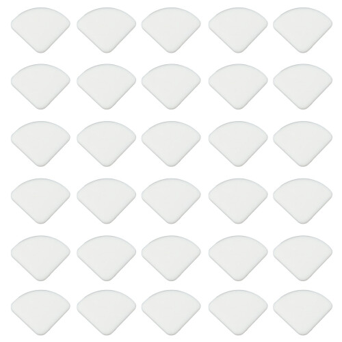 (White) 30x Silikon-Möbelschutzkappen für Kinder