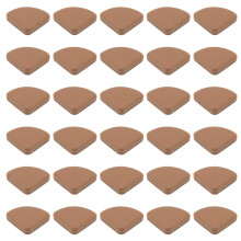 (Brown) 30x Silikon-Möbelschutzkappen für Kinder