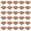 (Brown) 30x Silikon-Möbelschutzkappen für Kinder 1