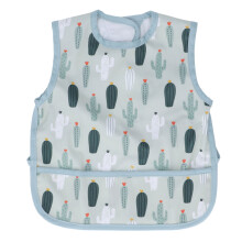 (SMT079 EF552 M) Wasserdichtes Baby-Futtertuch 35x30cm Polyester mit Tasche
