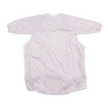(ZP007 CP11) Waterproof Toddler Feeding Bib One Piece Long Sleeve Polyester