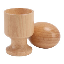 Houten Eierenbeker Puzzelspeelgoed voor Baby's